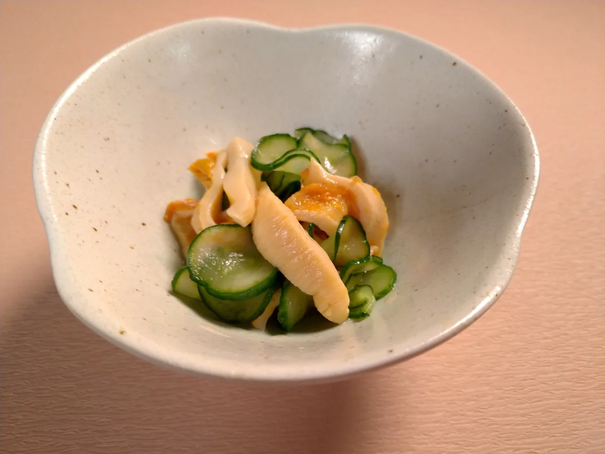天然ほやの酢の物(てんねんほやのすのもの)