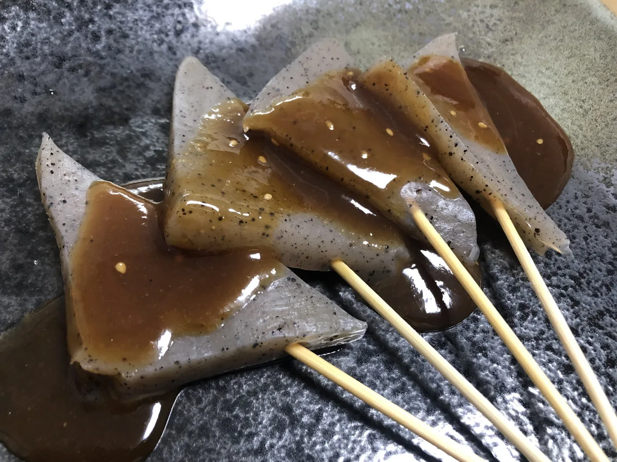 こんにゃく味噌おでん(こんにゃくみそおでん)