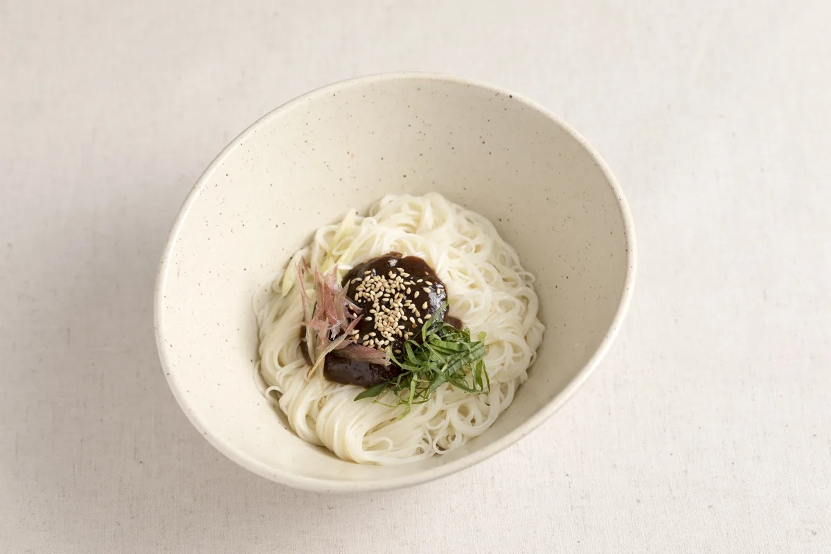 酢味噌そうめん(すみそそうめん)