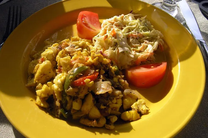 Ackee and saltfish