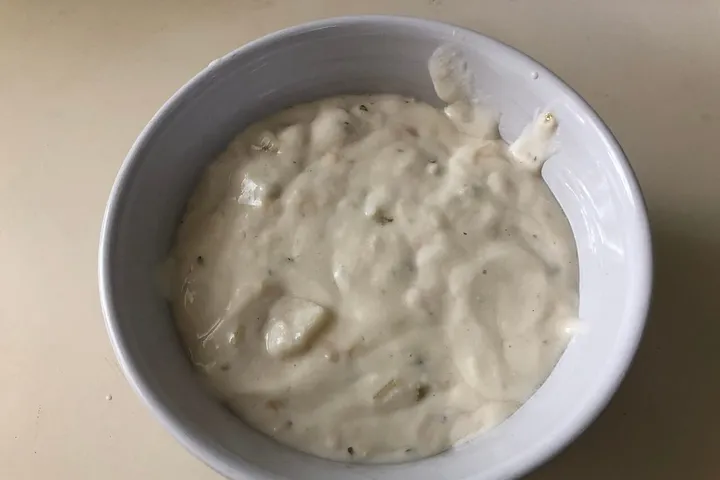 New England clam chowder