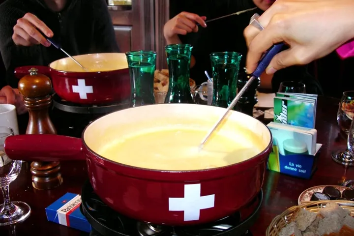 Cheese fondue